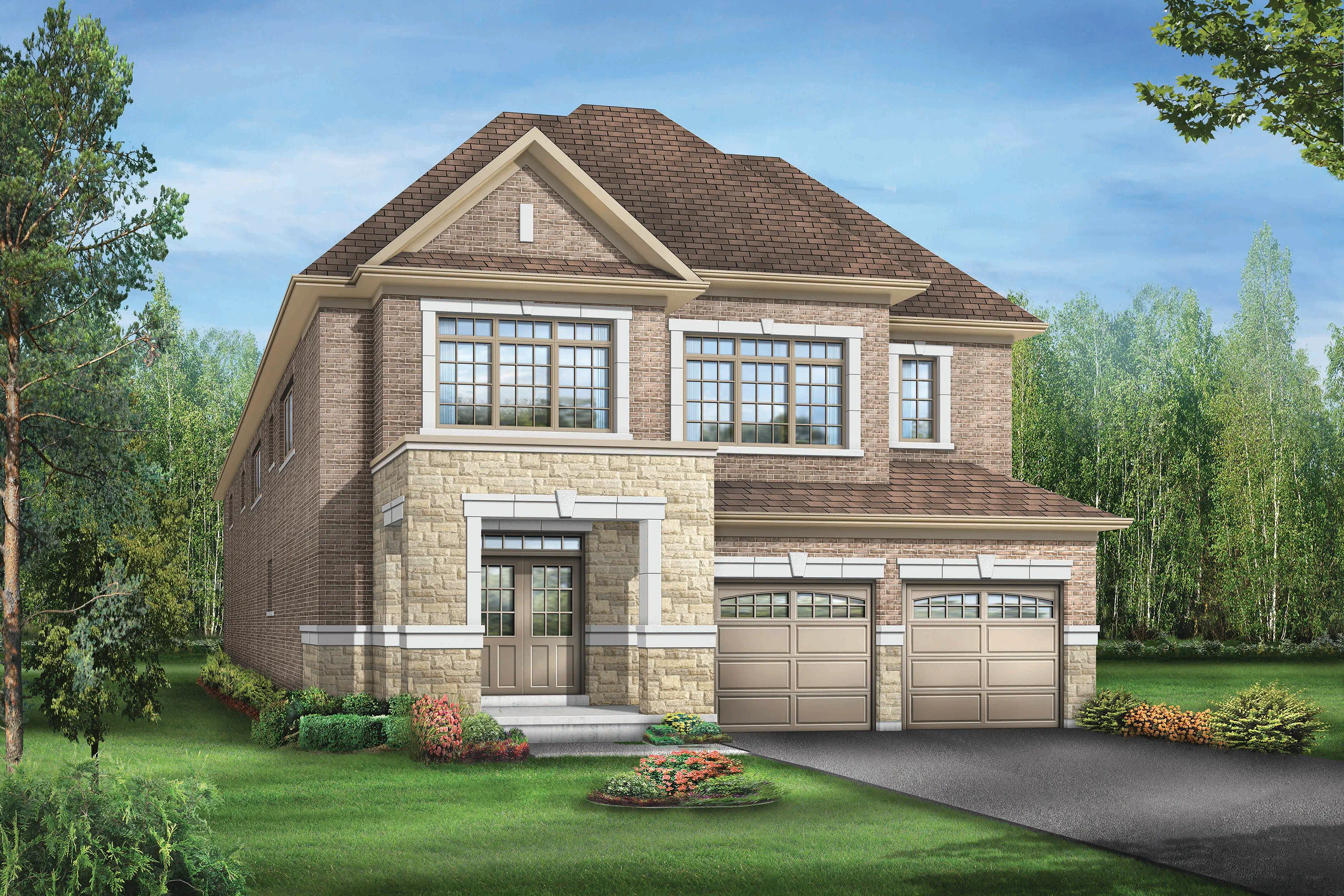 Greenpark 40' single detached home — alternate elevation