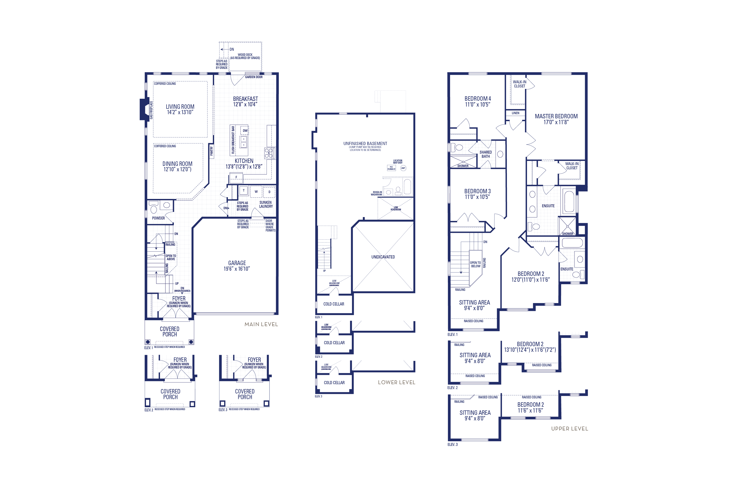 Bentley 5 floor plan — 2,535 sq.ft.