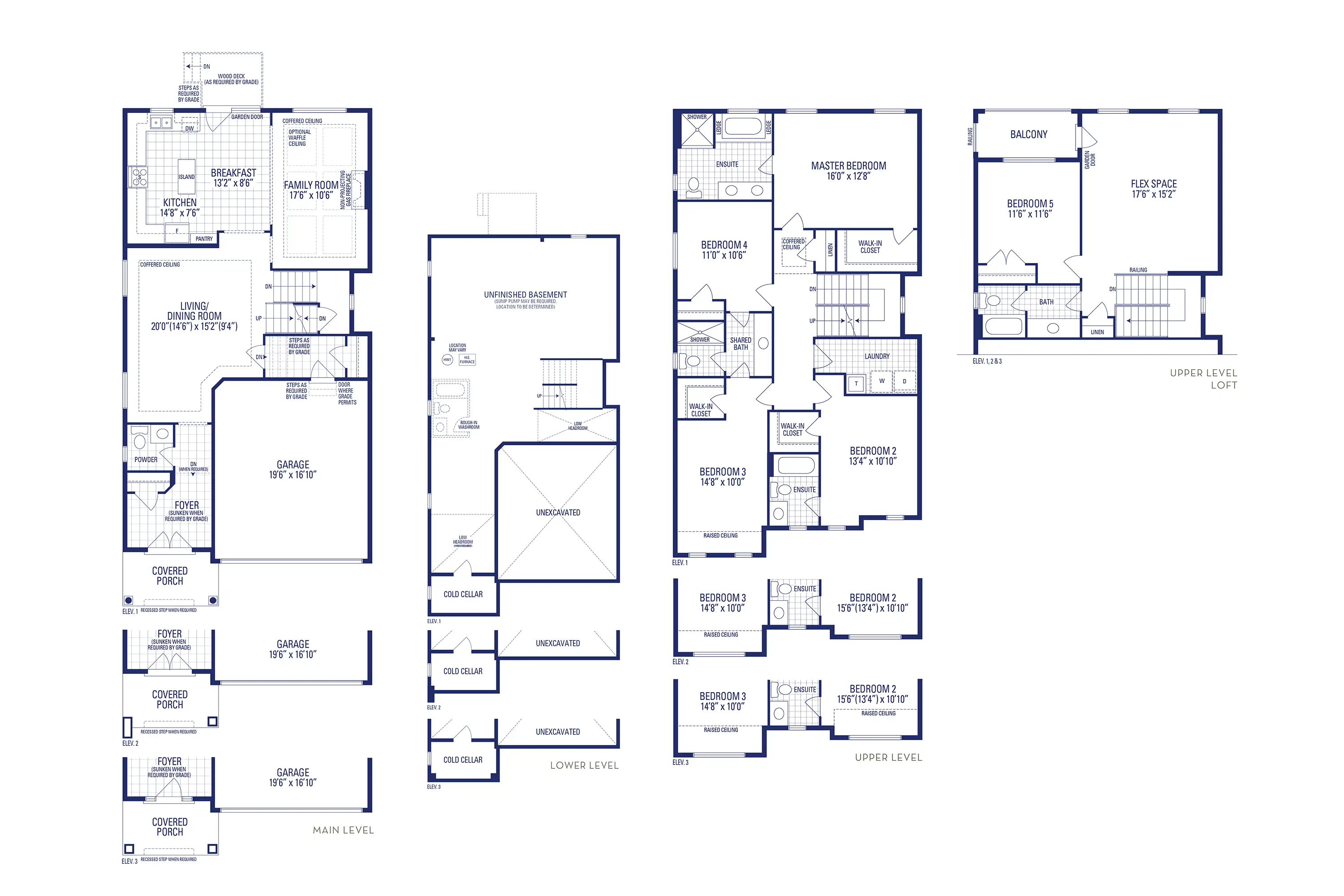 Bentley 8 floor plan — 3,195 sq.ft.